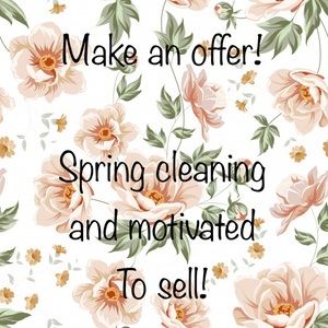 Feel free to make a reasonable offer!!